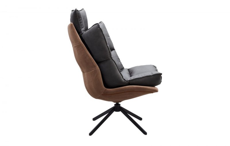 Кресло DС-1565G коричневый HE510-24B/ноги металл фото 3