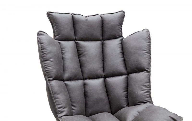 Кресло DС-1565G коричневый HE510-24B/ноги металл фото 5