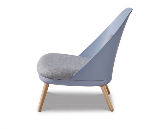 Кресло RX-12W голубой A652-14 фото 2